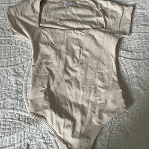 Aritzia body suit, light pink, Size medium